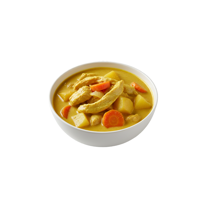 Gelbes Curry Thai Style